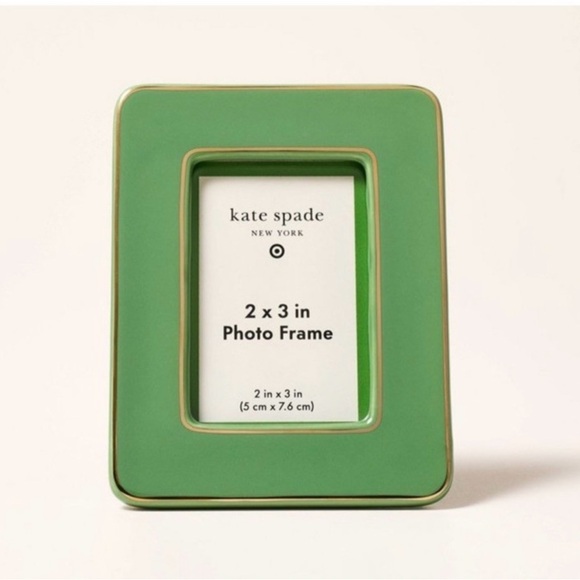 kate spade new york x Target NWT - 2" x 3" Green Mini Picture Frame - Picture 1 of 3